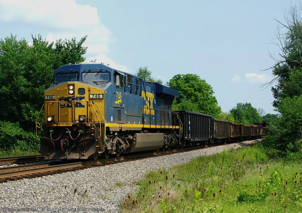 CSX ES44AC 746